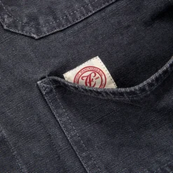 Fullcount 2015 Sulfur Dye Heavy Oxford Chore Jacket Black