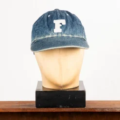 Fullcount Baseball Cap Denim Washed "F"