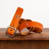 Fullcount Umbrella Studs Belt by Zip Stevenson HTC Brown