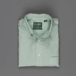 Gitman Vintage Button down shirt oxford light green