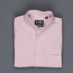 Gitman Vintage Button down shirt pink striped