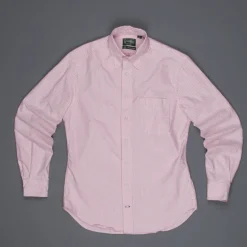 Gitman Vintage Button down shirt pink striped