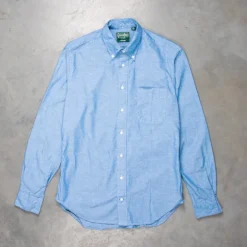 Gitman Vintage Button-Down Shirt Blue Chambray