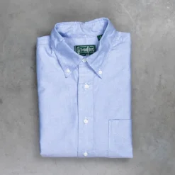 Gitman Vintage Oxford Button-down Shirt Blue