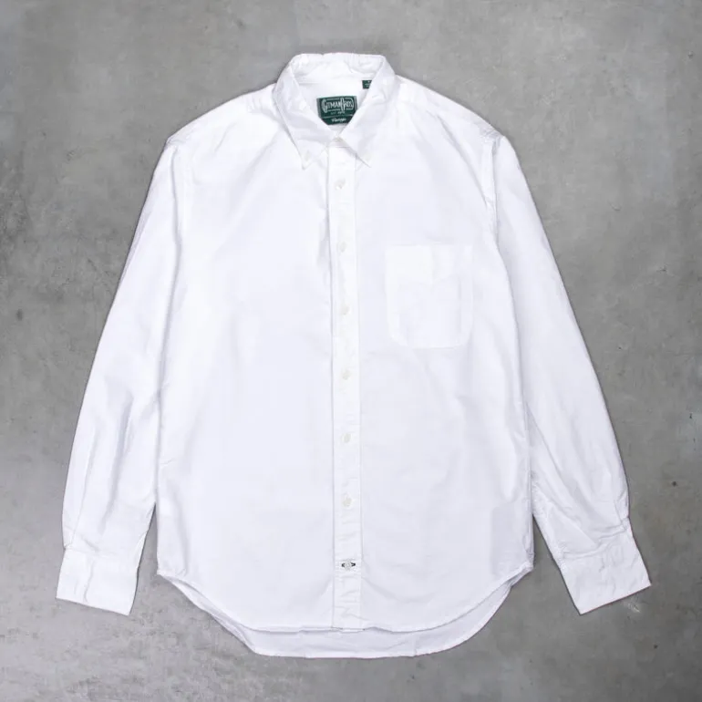 Gitman Vintage Oxford Button-down Shirt White