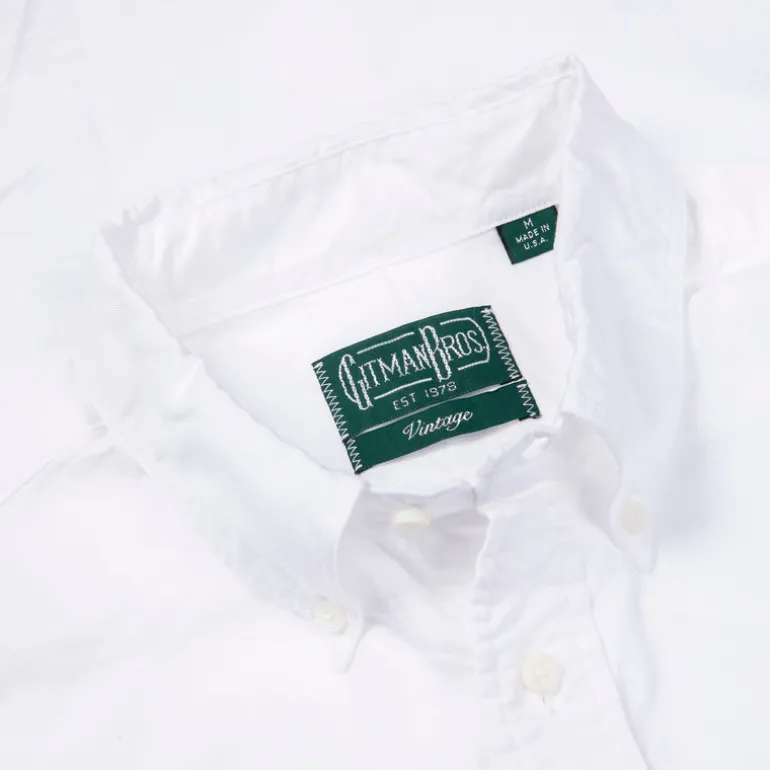Gitman Vintage Oxford Button-down Shirt White