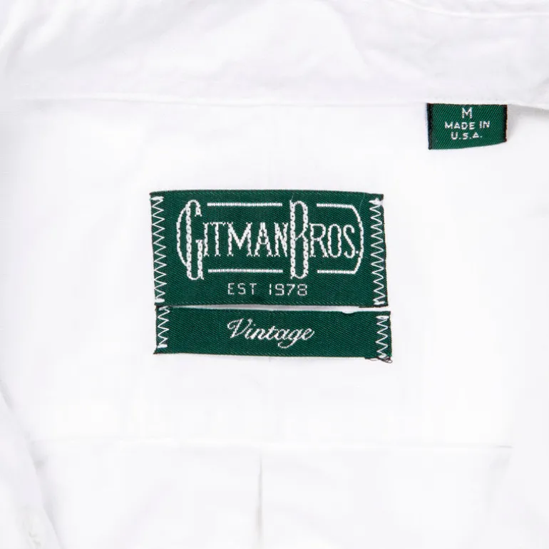 Gitman Vintage Oxford Button-down Shirt White