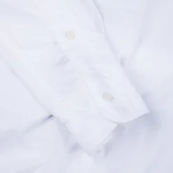 Gitman Vintage x Frans Boone Brushed white selvedge oxford