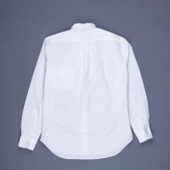 Gitman Vintage x Frans Boone Brushed white selvedge oxford