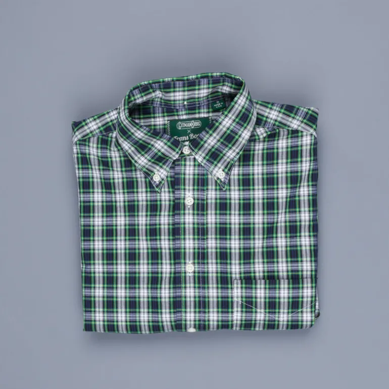 Gitman Vintage x Frans Boone Japanese woven check - George