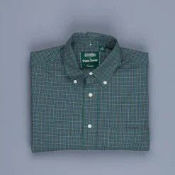 Gitman Vintage x Frans Boone Japanese woven check - Woody
