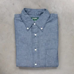 Gitman Vintage x Frans Boone Japanese Chambray Navy