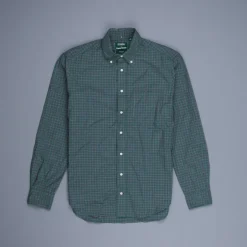 Gitman Vintage x Frans Boone Japanese woven check - Woody