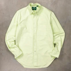 Gitman Vintage x Frans Boone Japanese Oxford Light Green