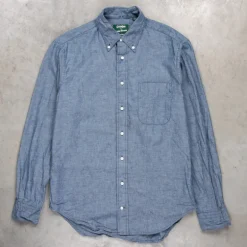 Gitman Vintage x Frans Boone Japanese Chambray Navy