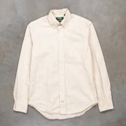 Gitman Vintage x Frans Boone Typewriter 80/2 Stripe Tan