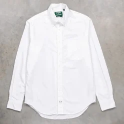 Gitman Vintage x Frans Boone Hopsack White