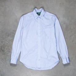 Gitman Vintage x Frans Boone 80/2 japanese yarndyed oxford blue