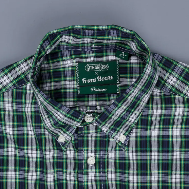 Gitman Vintage x Frans Boone Japanese woven check - George