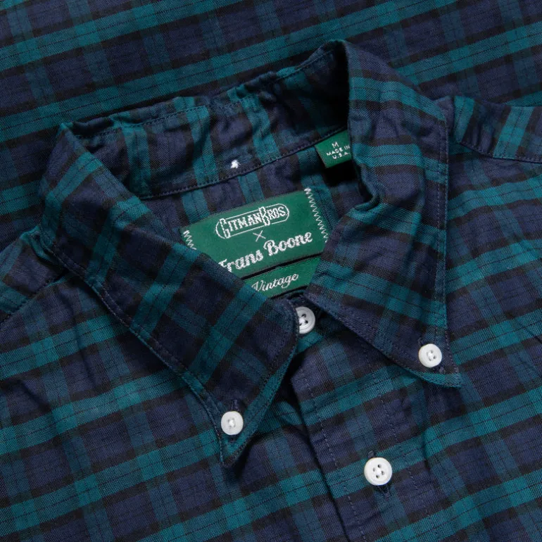 Gitman Vintage x Frans Boone Blackwatch Oxford - Noah