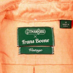 Gitman Vintage x Frans Boone Japanese Oxford Peach
