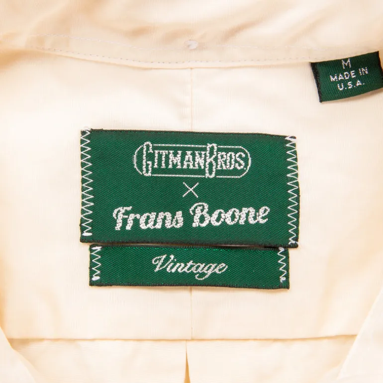 Gitman Vintage x Frans Boone Tropical Cotton Ecru