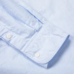 Gitman Vintage x Frans Boone Japanese Hopsack Light Blue
