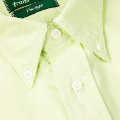 Gitman Vintage x Frans Boone Japanese Oxford Light Green