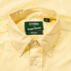 Gitman Vintage x Frans Boone Japanese Oxford Lemon