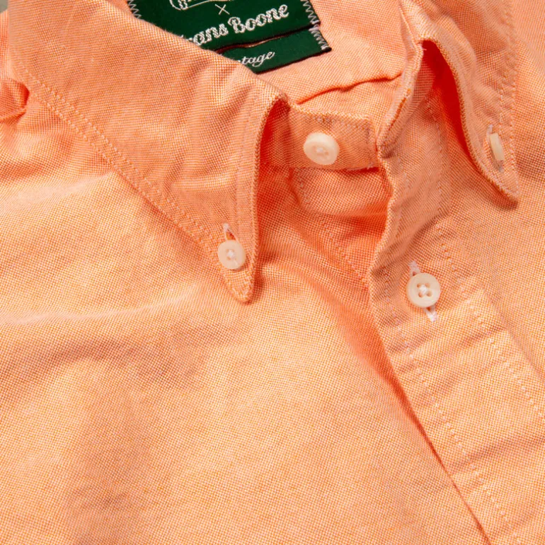 Gitman Vintage x Frans Boone Japanese Oxford Peach