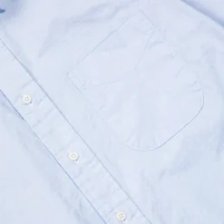 Gitman Vintage x Frans Boone Japanese Hopsack Light Blue