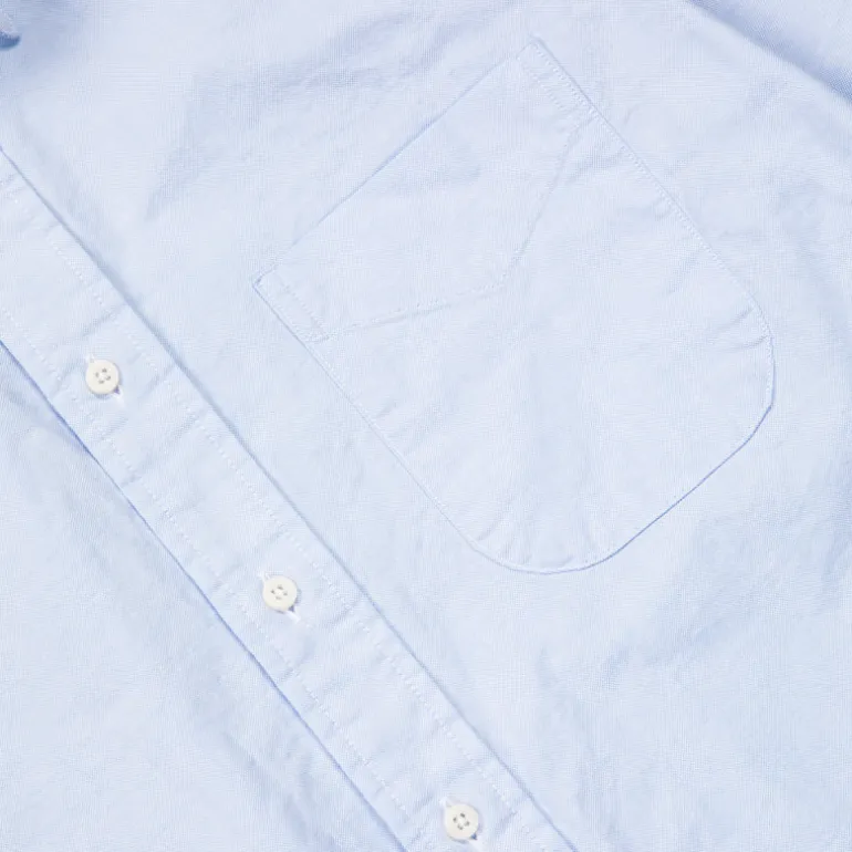 Gitman Vintage x Frans Boone Japanese Hopsack Light Blue
