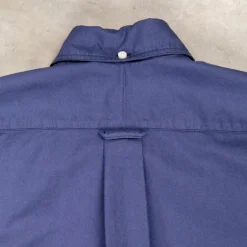 Gitman Vintage x Frans Boone Japanese Hopsack Dark Blue