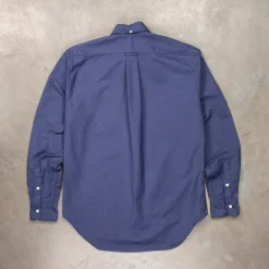 Gitman Vintage x Frans Boone Japanese Hopsack Dark Blue