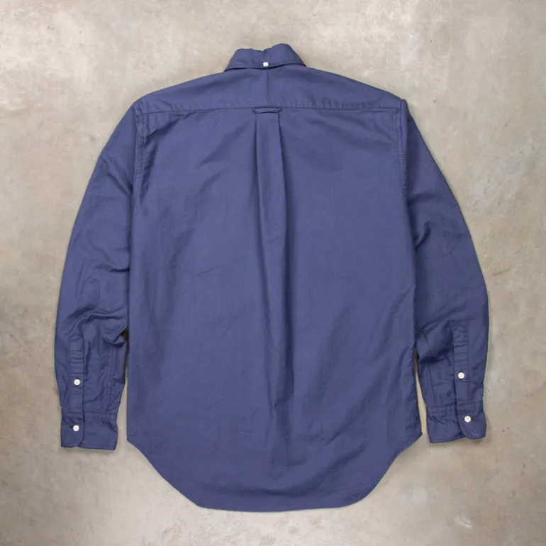 Gitman Vintage x Frans Boone Japanese Hopsack Dark Blue