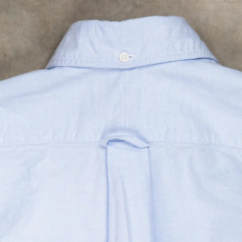 Gitman Vintage x Frans Boone Japanese Hopsack Light Blue