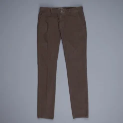 Incotex x Frans Boone model 103 Fine Corduroy Marrone Medio