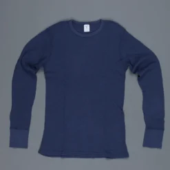 New Stock! Velva Sheen thermal tee navy