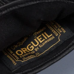 Orgueil Long Leather Gloves OR-7107 Black