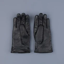 Orgueil Long Leather Gloves OR-7107 Black