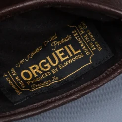 Orgueil Long Leather Gloves OR-7107 Brown