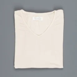 Orgueil Or 9016 Suvin V neck tee Beige
