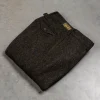 Orgueil OR-1093 Harris Tweed Trousers Dark Green
