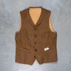 Orgueil OR-4238 Lovat Tweed Gilet L.Brown