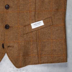 Orgueil OR-4238 Lovat Tweed Gilet L.Brown