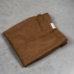 Orgueil OR-1092 Lovat Tweed Trousers L. Brown