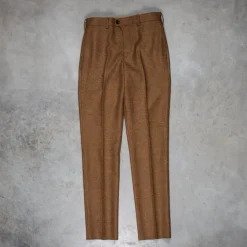 Orgueil OR-1092 Lovat Tweed Trousers L. Brown