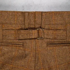 Orgueil OR-1092 Lovat Tweed Trousers L. Brown