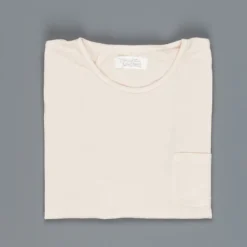 Orgueil OR-9017 Suvin Crew neck tee beige