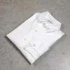 Orgueil OR-5081A Sea Island Oxford Button Down Shirt White